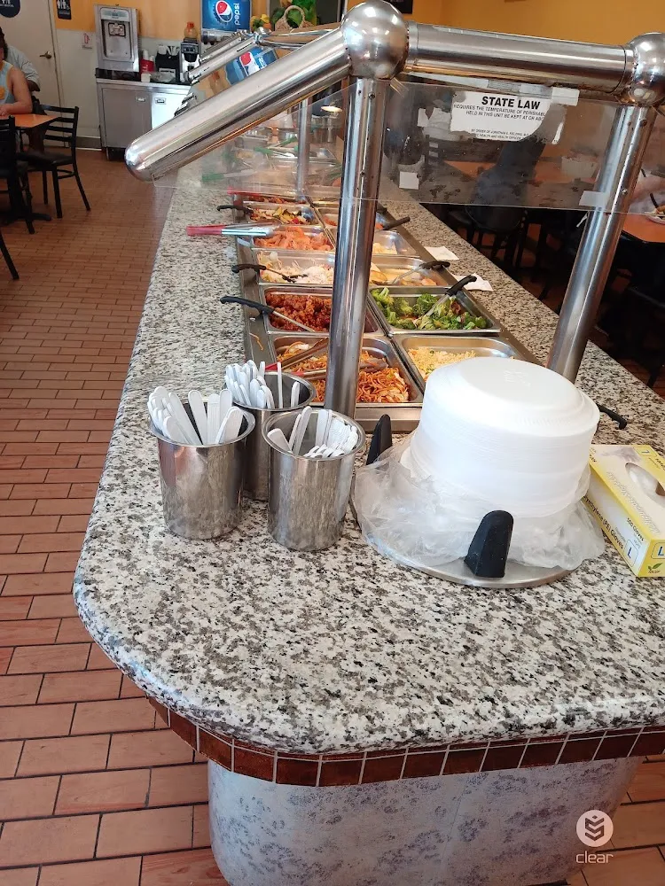 Start of the Buffet Line